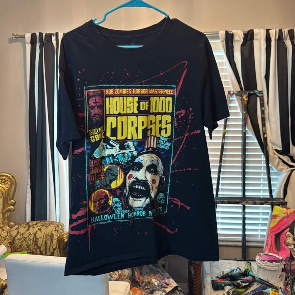 Halloween horror nights house of 1000 corpses T shirt size large